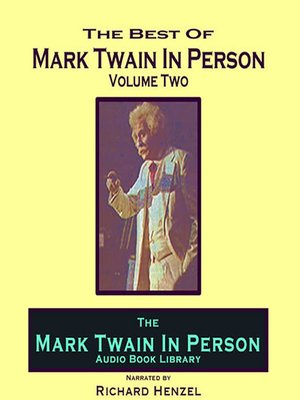 cover image of Mark Twain In Person, Volume 2